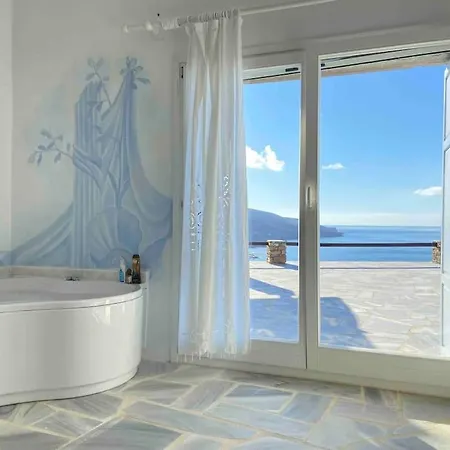 Kea Cyclades Island Divine Blue Nano With Pool And Sea View Villa Koundouros