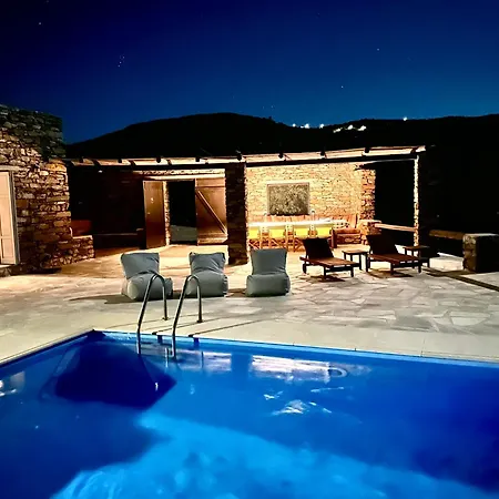 Kea Cyclades Island Divine Blue Nano With Pool And Sea View * Koundouros