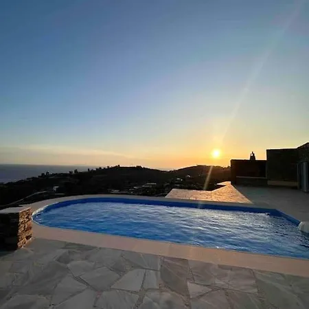 Kea Cyclades Island Divine Blue Nano With Pool And Sea View * Koundouros