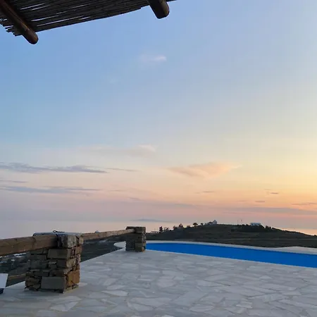 Kea Cyclades Island Divine Blue Nano With Pool And Sea View Koundouros