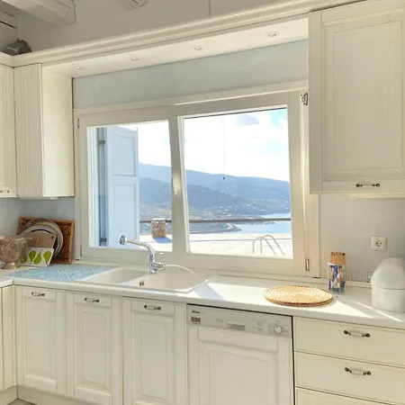 Kea Cyclades Island Divine Blue Nano With Pool And Sea View Villa