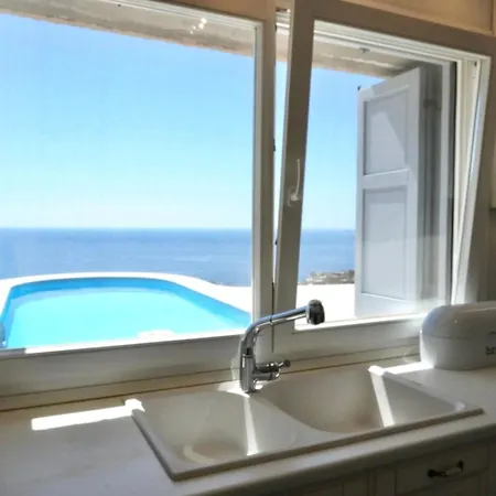 Kea Cyclades Island Divine Blue Nano With Pool And Sea View Villa Koundouros